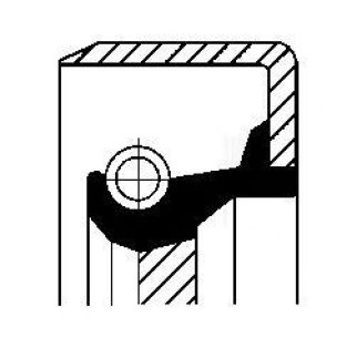 Сальник распредвала CORTECO 12011539B фото