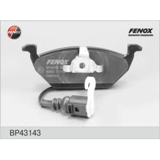 Колодки тормозные передние к-кт Fenox BP43143 фото