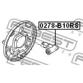Цилиндр тормозной задний FEBEST 0278-B10RS фото