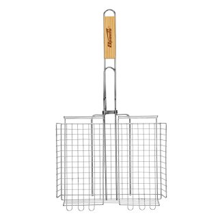 Решетка-гриль 240х310х55 мм, объемная хромированная SPARTA фото 2