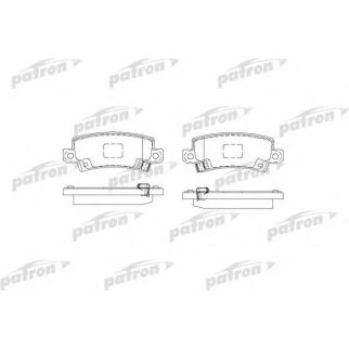 Колодки тормозные задние дисковые к-кт PATRON PBP1574 фото