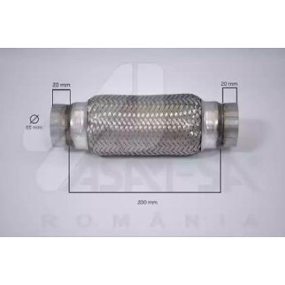 60101ASAM_гофра глушителя! 55x200 MM фото