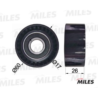 Ролик ручейкового ремня MILES AG03015 фото