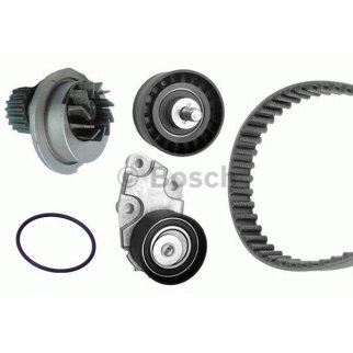 Комплект ГРМ DAEWOO Nexia (1.4/1.6) CHEVROLET Aveo,Lacetti с насосом водяным BOSCH фото