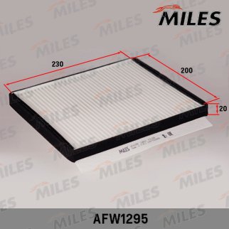 Фильтр салона MILES AFW1295 фото