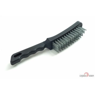 Щетка 5рядная с пластмассовой ручкой Сервис ключ 70612 фото