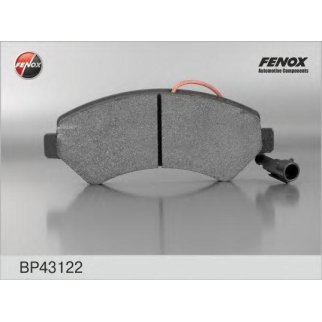 Колодки тормозные передние к-кт Fenox BP43122 фото