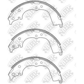 Колодки тормозные барабанные фото