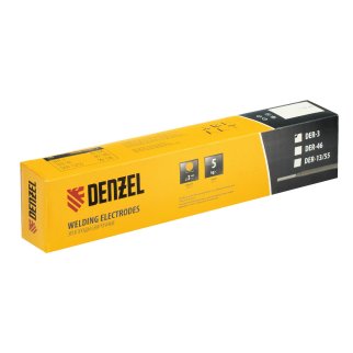 Электроды DER-3, диам. 3 мм, 5 кг, рутиловое покрытие Denzel фото