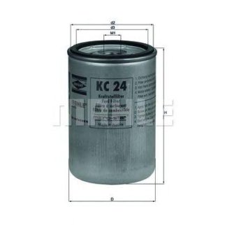 Фильтр топливный KNECHT KC 24 фото 2