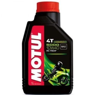 Масло моторное MOTUL 5000 4T гидрокрекинг 10W-40 SG/SH/SJ/SL 1л. фото
