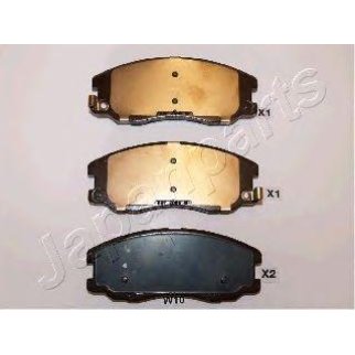 Колодки тормозные Japanparts PA-W10AF фото