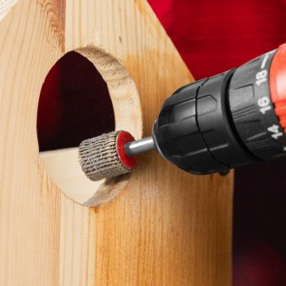 Круг лепестковый для дрели, 20x20x6 мм, P 80 MATRIX 74102 MATRIX 74102 фото 1