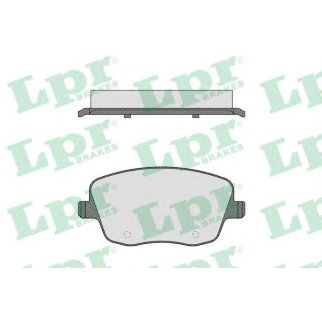 Колодки тормозные LPR _05P817 фото