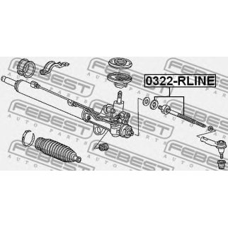 ТЯГА РУЛЕВАЯ (FEBEST) фото