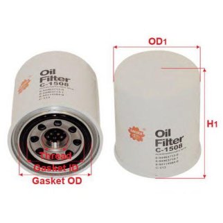 Фильтр масляный SAKURA C1508 фото