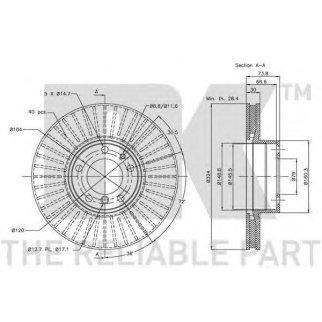 ТОРМОЗНОЙ ДИСК фото