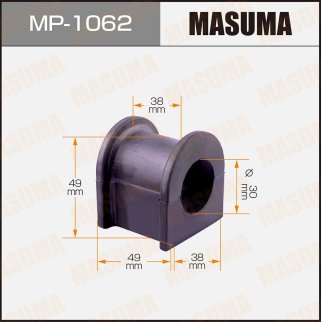 Втулка переднего стабилизатора Masuma MP-1062 фото