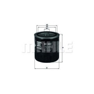 Фильтр масляный MAHLE _OC503 фото 2