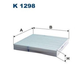 Фильтр салона FILTRON K 1298 фото
