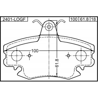 Колодки тормозные передние комплект фото 2