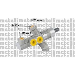Цилиндр тормозной главный metelli 05-0811 фото
