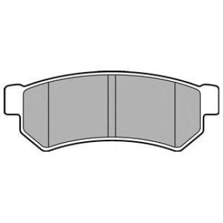 Колодки тормозные задние к-кт DELPHI LP2502 фото