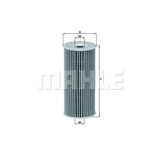 Фильтр масляный KNECHT OX 201 D фото 2