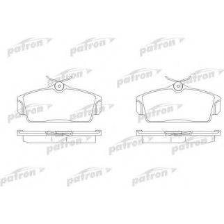Колодки тормозные PATRON PBP1096 фото