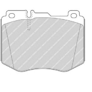 Колодки пер.MERCEDES W205,213,253 фото