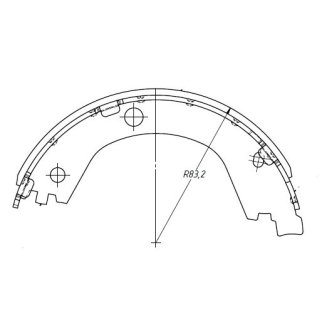 Колодки тормозные к-кт TRIALLI GF 4406 фото 3