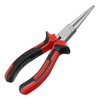 MATRIX 17355 Круглогубцы NICKEL, 160 мм, никелированные, двухкомпонентные рукоятки фото 2