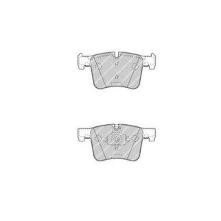 FDB4394_колодки дисковые передние! BMW X3 F25 3.0/2.0d 10> фото