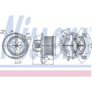Мотор печки отопителя салона фото