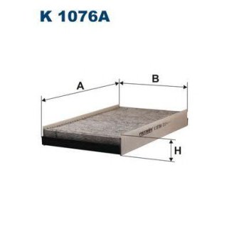 Фильтр салона FILTRON K 1076A фото