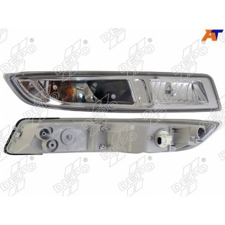 Указатель поворота в бампер правый DEPO 215-1672R-AE фото