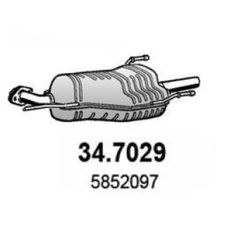 Глушитель основной ASSO 34.7029 фото
