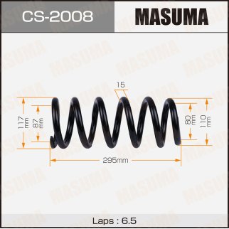 Пружина задняя NISSAN AVENIR MASUMA CS-2008 фото
