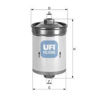Фильтр топливный UFI 31.502.00 фото