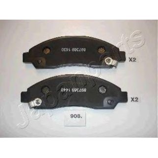 Колодки тормозные дисковые, комплект перед фото