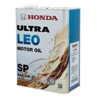 Масло моторное 0W-20 HONDA ULTRA API SP 4л фото