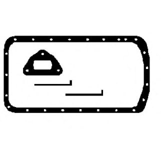 Прокладка поддона ДВС (к-т) фото
