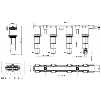 Катушка зажигания FEBEST 18640-001 фото 2