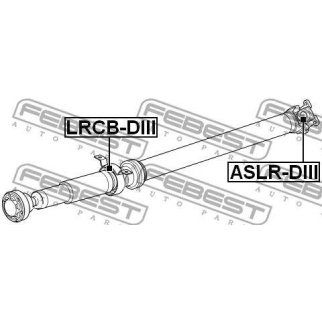ASLR-DIII_крестовина карданного вала! Land Rover Discovery 05> фото