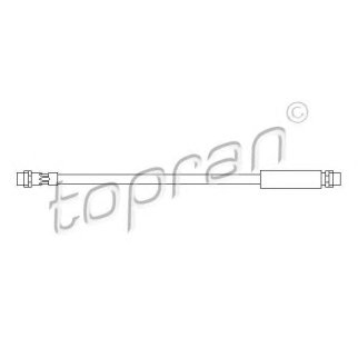 Шланг тормозной topran 108657755 фото