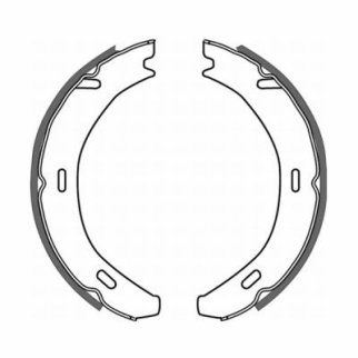 Колодки ручного тормоза к-кт TRIALLI GF 4608 фото 2