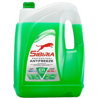 Антифриз Sibiria зеленый 10кг фото