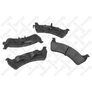 481 002B-SX_колодки дисковые задн.! с антискр. пл.Jeep Cherokee/Grand Cherokee4.0i/5.2i 91> фото