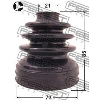 Пыльник ШРУСа (к-кт) FEBEST 0215-B10RS фото