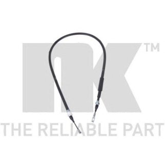 9025103_трос ручника л.+п.!1293/1127 mm VW Sharan, Ford Galaxy 96> фото